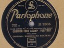 ORIGINAL WASHBOARD BEATERS - Cushion Foot Stomp / FOOTWARMERS 78 rpm disc (A+++)