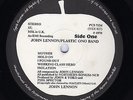 JOHN LENNON Plastic Ono Band SCARCE UK 1970 APPLE LP + Lyric Inner.