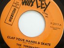 Northern Soul TORNADOS (TORONADOS) Clap Your Hands & Skate 45 Winley Baby Cortez