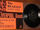 The Beatles -The Liverpool Sound- Red Cover  Danish/Swedish 45 EP.