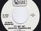 CRYSTAL CHANDELIER It's Only You RARE M- US garage 45 Setting Of Despair PSYCH