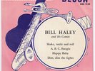BILL HALEY Shake Rattle And Roll DENMARK EP tri-centre RARE danish p/s BME 9129