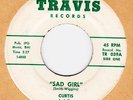 GREAT NORTHERN/SWEET SOUL Travis and The Showstoppers – Sad Girl on TRAVIS
