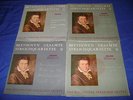 Budapest String Quartet: Beethoven. 50s A 01195/6/7/8 L PLUM, BOLD PHILIPS, NM/M