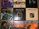 JOHNNY CASH VINYL 18LP ALBUM LOT-MEAN AS HELL,RING FIRE,WALK LINE,ROUGH CUT KING