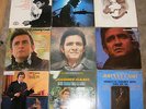 JOHNNY CASH VINYL 14LP ALBUM LOT-RING FIRE,SAN QUENTIN,MEAN AS HELL,BARON, HERES