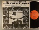 Mississippi John Hurt  1963    Piedmont Label  Later Issue