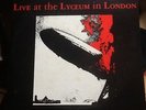 Led Zeppelin Live At Lyceum In London Lp Record  2 Record Set From West Germany