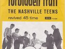 Nashville Teens - Forbidden Fruit/Revived 45 Time RARE Danish Decca P/S 1996