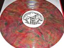 King Crimson Indisciple Mining Rocks Multi Color Tie Dye Vinyl LP Promo MCV