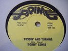 BOBBY LEWIS/THE CONTOURS*TOSSIN' & TURNING/DO YOU LOVE ME*V/G