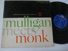 Thelonious Monk & Gerry Mulligan LP Mulligan Meets Monk Riverside ORIG NM