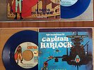 CAPITAN HARLOCK - VINILE BLU - SIGLE TV CARTONI ANIMATI