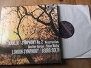 MAHLER SYMPHONY No.2 WATTS-HARPER LSO SOLTI  DECCA STEREO SET 325-6 UK 2LP WB/G