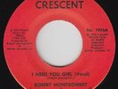 70s Soul 45 - Robert Montgomery - I Need You Girl - Crescent - mp3 - rare
