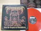 INTERMENT - Into The Crypts Of Blasphemy RED Vinyl Carnage Entombed