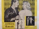 Orig. Jerry Lee Lewis Great Balls of Fire 45 Sun Label Great Picture Sleeve '57