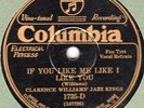 Columbia 1735D Clarence Williams Jazz Band YOU LIKE ME 1929 w James P Johnson E-