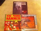 3 x Nine Pound Hammer LP RAR Nashville Pussy  hellacopters Zz Top Danko Jones
