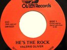 ELECTRO FUNK RAP-BOOGIE 45-VALERIE OLIVER-HE'S THE ROCK /UNIQUE PEOPLE on OLILEH