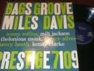 MILES DAVIS LP BAG'S GROOVE - PRESTIGE 7109 - BLUE LABEL - NICE VG++