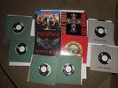 Guns N' Roses 45 and Picture Sleeve Lot, Paradise City, Welcome To The Jungle EX