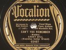 Casey Bill, Vocalion 03407, E+