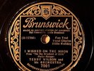 TEDDY WILSON w BILLIE HOLIDAY BRUNSWICK I Wish On The Moon FIRST ISSUE