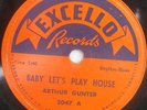ARTHUR GUNTER 78 on Excello  