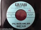 MARY ELLEN Still Water Runs Deep / Forgetfulness Gramo 45 HEAR NORTHERN SOUL