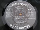 Motorhead NO REMORSE UK LP 1ST PRESS LEATHER SLEEVE (MINT) ONE PLAY NEAR MINT