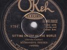 OKEH 8784 - MISSISSIPPI SHEIKS - SITTING ON TOP OF THE WORLD - VG-VG--