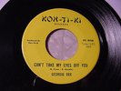 GEORGIE DEE Can't Take My Eyes Off You NORTHERN SOUL POPCORN 45  KON-TI-KI Hear
