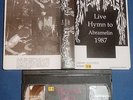 Messiah / Live Hymn to Abramelin 1987 VHS Video Lim. Nr. 18 von 30  Thrash Metal