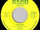 SAGE - I'M ALIVE - HEAD RECORDS  M-  Killer modern soul