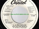 L.J REYNOLDS - KEY TO THE WORLD - CAPITOL Promo M-  Killer modern soul