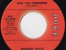 RHONDA DAVIS - DO YOU REMEMBER - DUKE 70'S XOVER MODERN SOUL