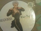 madonna who's that girl  rare uk limited edition picture disc  original sleeve