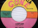 The DELTAS Lamplight / Let Me Share Your Dream RARE Gone records DooWop 45 C1070