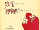 Decca SXL2231 - Ravel & Prokofiev - String Quartets - CARMIRELLI QUARTET -V.RARE