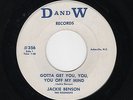 Carolina Rockabilly JACKIE BENSON Gotta Get You, You, You Off My Mind M- HEAR