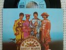 BEATLES Sgt. Peppers Lonely Hearts Club Band Rare EMI Italy PS 45 VG++