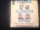 CREEDENCE CLEARWATER REVIVAL GREEN RIVER RARE P/S 7