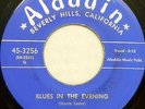 MONTE EASTER 45 Blues In the Evening ALADDIN Early R&B HEAR IT NOW #BB1477