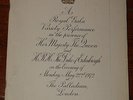 ROYAL COMMAND PERFORMANCE PROGRAMME 1972   LIZA MINNELLI OSMONDS ROGER MOORE
