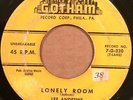 Doo Wop 45 LEE ANDREWS & THE HEARTS Lonely Room / Leona on Gotham orig. HEAR