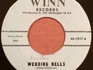Doo Wop 45 THE SENATORS Wedding Bells on Winn orig. handwritten label HEAR IT