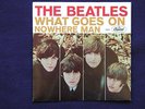Beatles Original U.S. 1966 Picture Sleeve and 45 'Nowhere Man/What Goes On'   M-