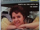BRENDA LEE: THAT'S ALL YOU GOTTA DO / I'M SORRY DECCA 45 w/ PS rare CLEAN