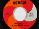 Latin Soul 45 LEBRON BROTHERS Funky Blues on Cotique